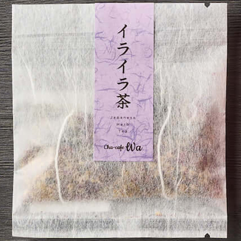 イライラ茶のパッケージ