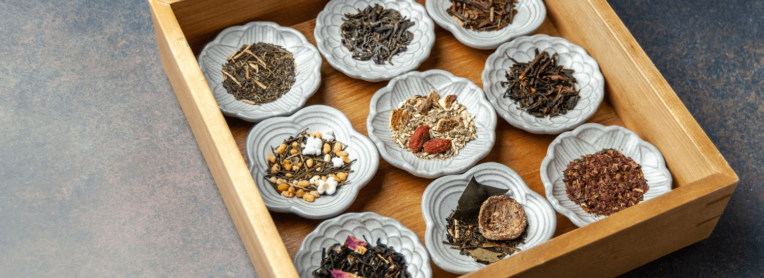 茶カフェ「わ」の漢方茶：材料のイメージ写真